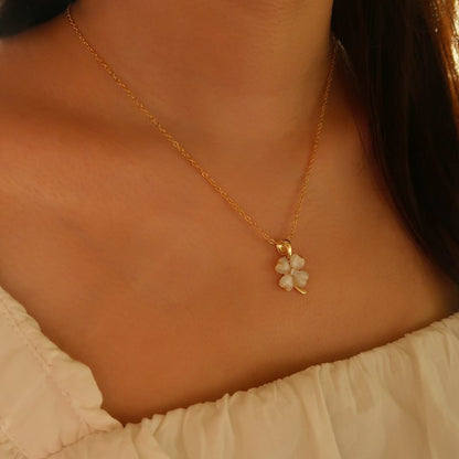 Lucky Clover Pendant Necklace