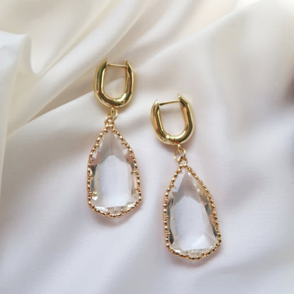 Gwen Glass Jewel Earrings