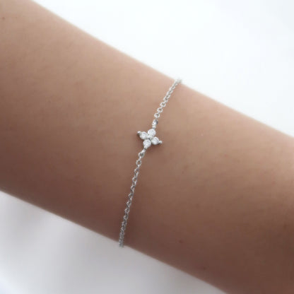 Silver Single Dalia Bracelet